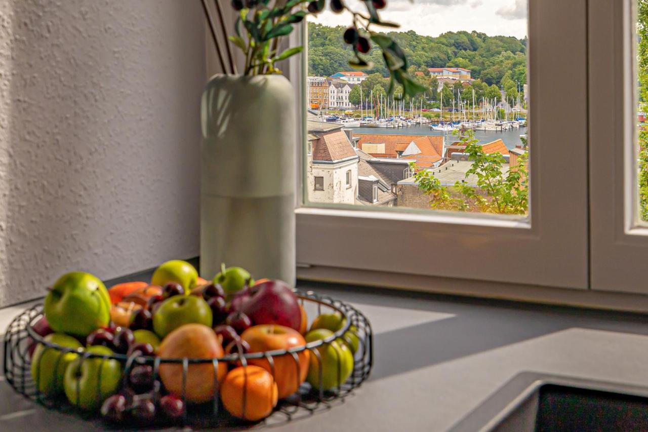 Fewo1846 - Moewensicht - Luxurioese Maisonettewohnung Mit 2 Schlafzimmern Und Hafenblick Flensburg Luaran gambar